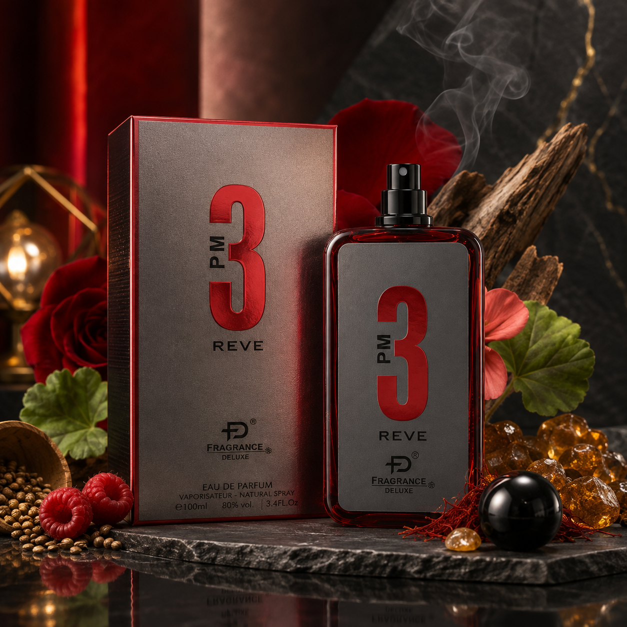 3 PM Reve Perfume By Fragrance Deluxe (100ml)