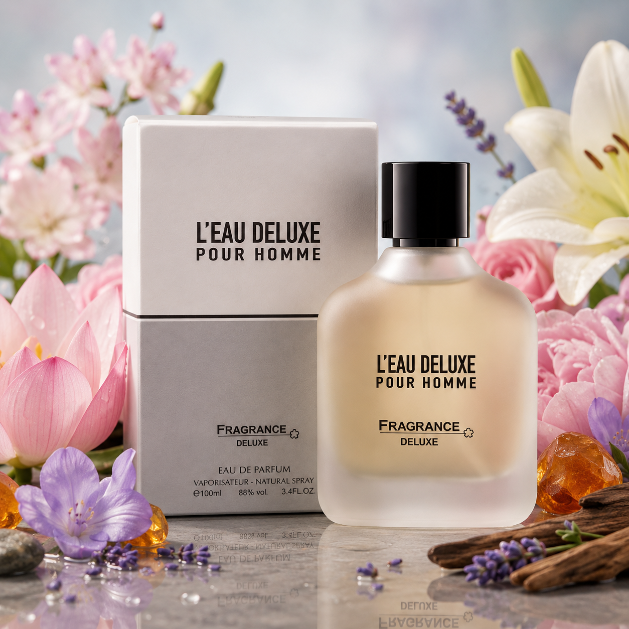 LEAU Deluxe Pour Homme Perfume By Fragrance Deluxe (100ml)