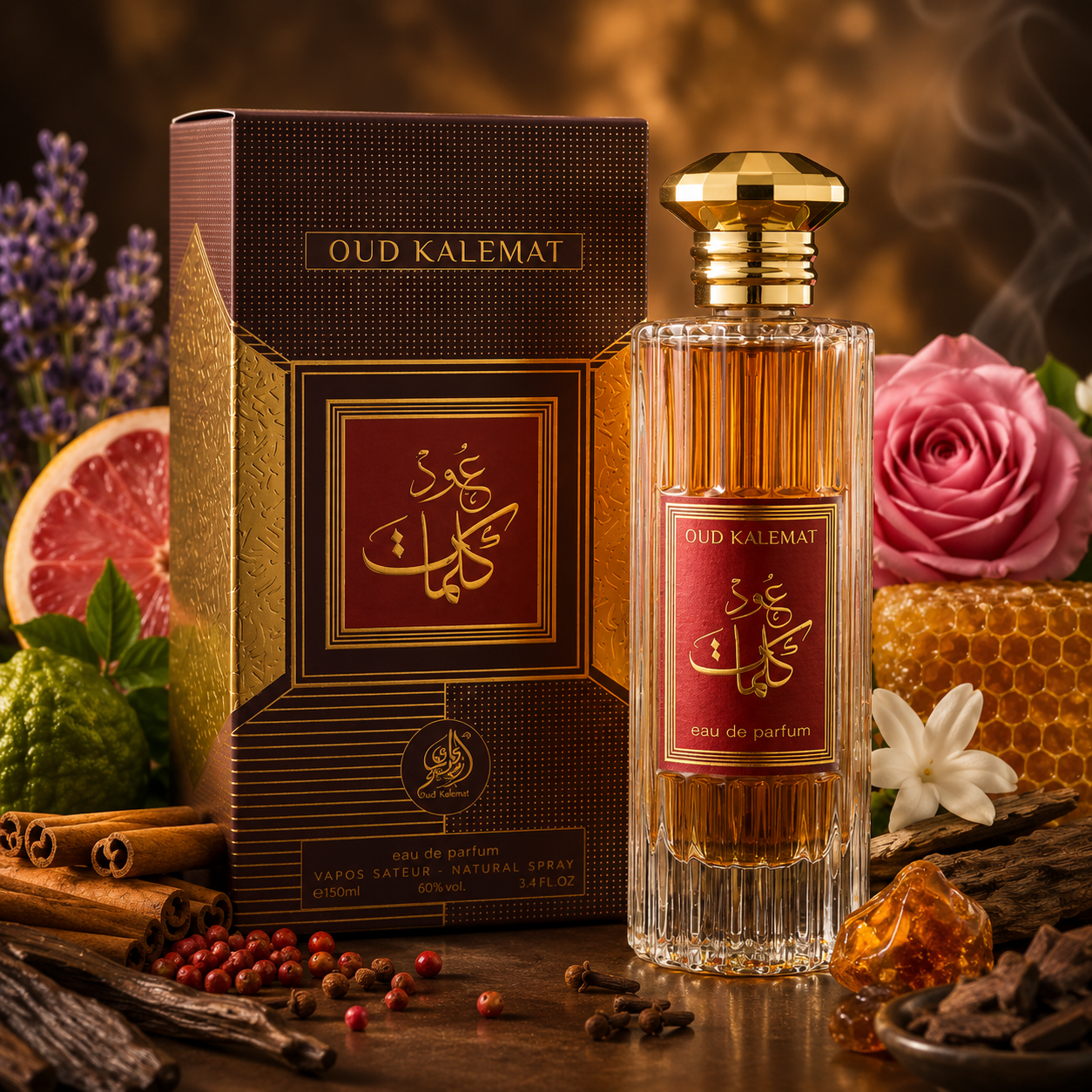 Wadi Al Khaleej Oud Kalemat Perfume (100ml)