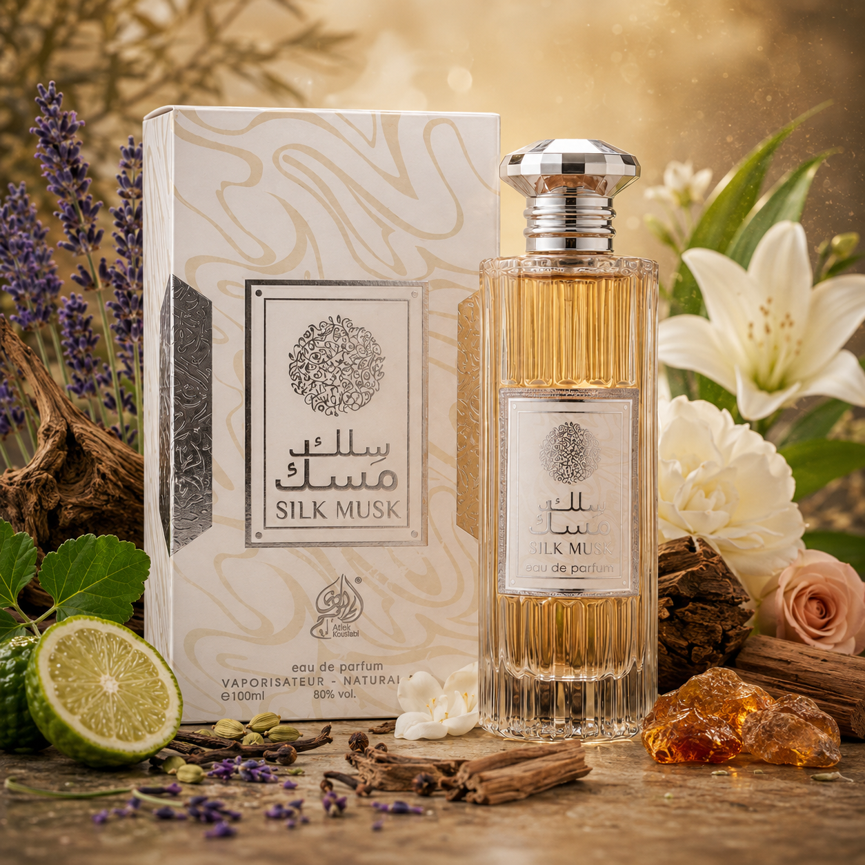 Wadi Al Khaleej Silk Musk Perfume (100ml) | Wadi Al Khaleej
