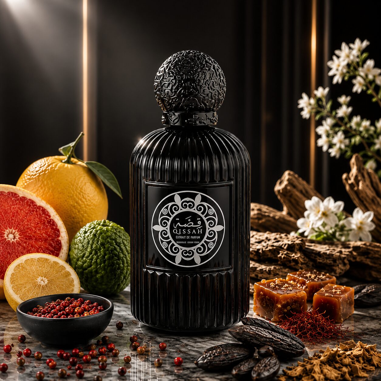 Wadi Al Khaleej Qissah Only Black Perfume (100ml)